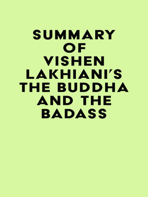 cover image of Summary of Vishen Lakhiani's the Buddha and the Badass